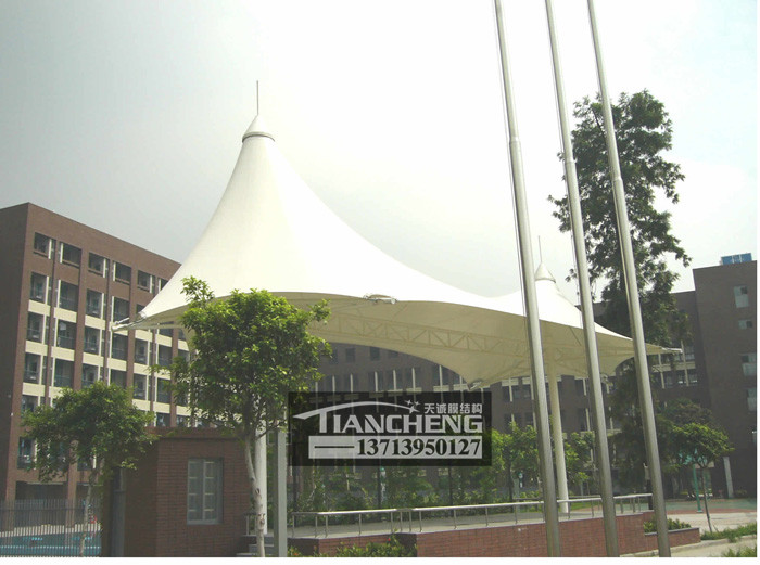 舞台张拉膜结构 01 