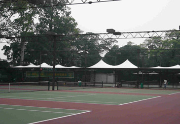 过道张拉膜结构 02