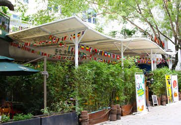 商业酒吧膜结构  15