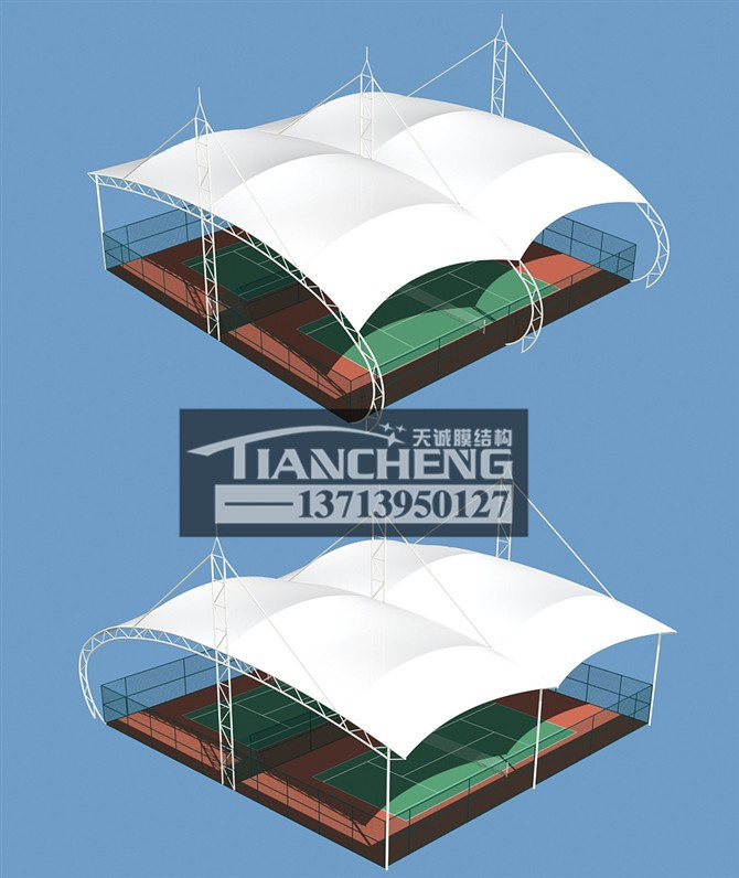 球场膜结构 03
