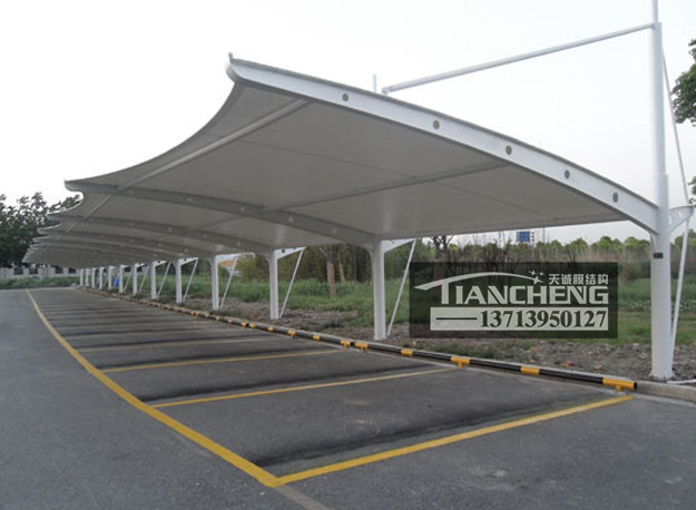 膜结构停车棚 06