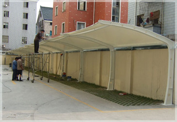 膜结构停车棚 15