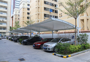 膜结构停车棚 32