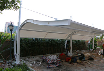 膜结构停车棚 34