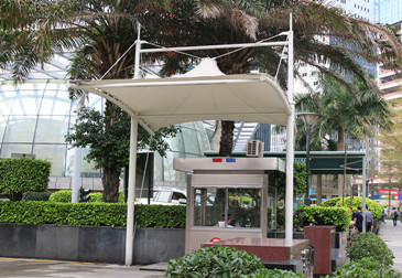 岗亭膜结构雨棚 10