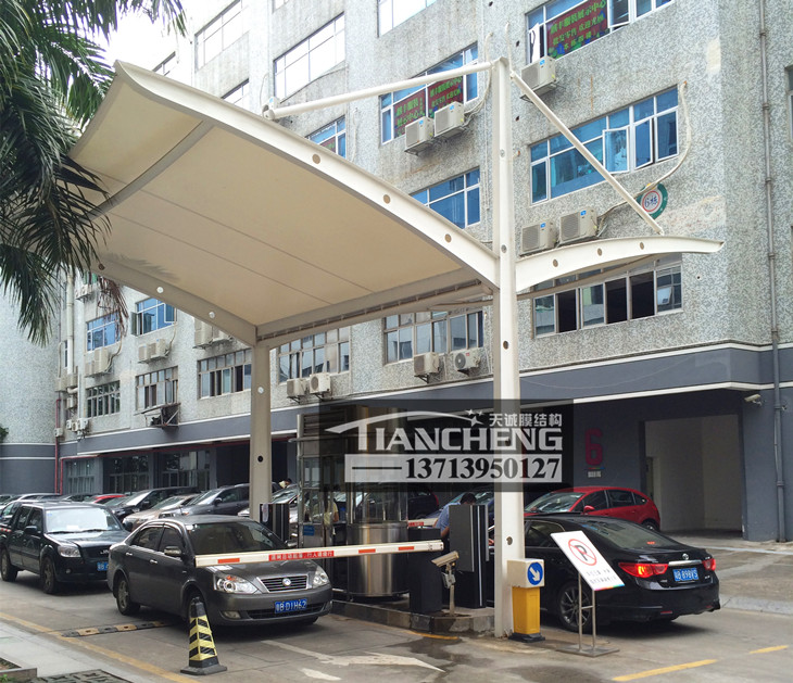 岗亭膜结构雨棚 13