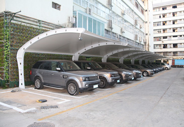 膜结构停车棚 47