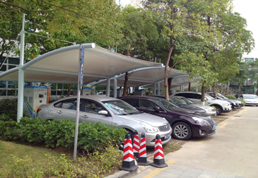 膜结构停车棚 52