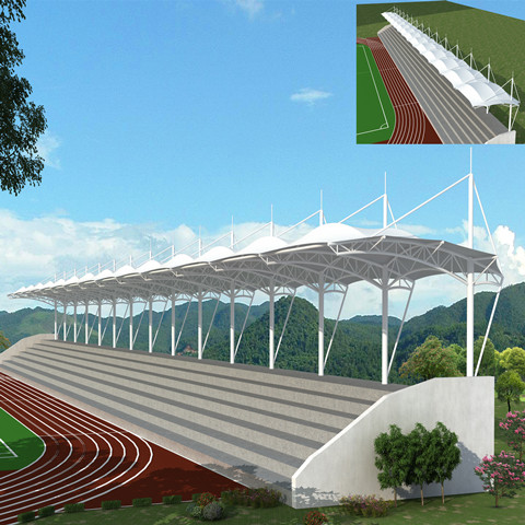 汽车停车棚厂家案例