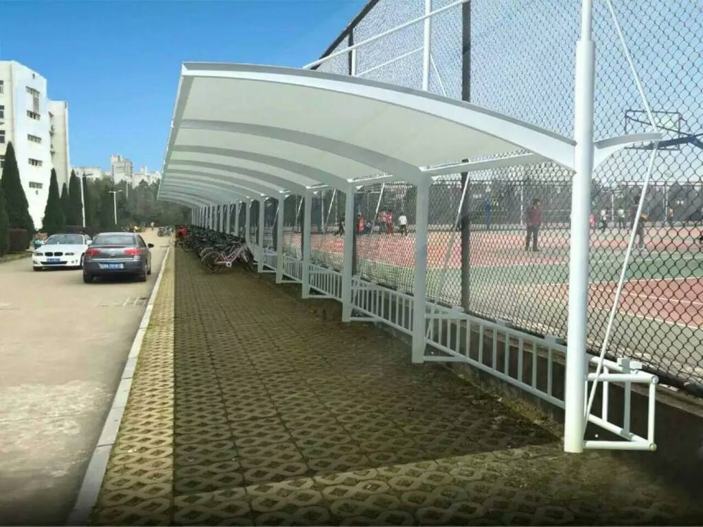 膜结构车棚的常用材料有哪些？