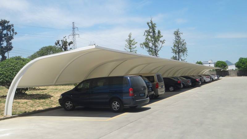 膜结构停车棚是如何预防紫外线的？