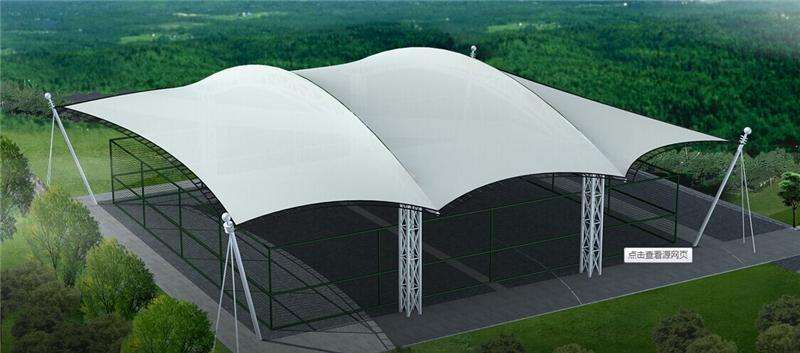 膜结构车棚建筑时的节点细部设计都有哪些？